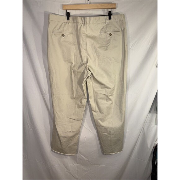 Lands End Men’s khaki Raw Hem Sz 42X29 - Picture 6 of 12